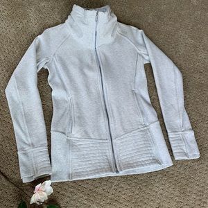 Lululemon Radiant Jacket Size 6 Heathered Cream